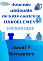 Journée nationale de lutte contre le Harcèlement