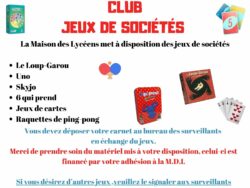 Projets M.D.L 2024/2025